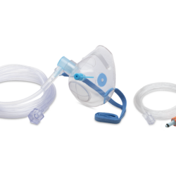 NomoLine LH (Low Humidity) Procedural Oxygen Mask, pediatric, medium O2 flow rate