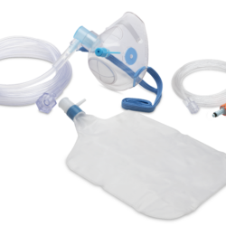 NomoLine LH Procedural Oxygen Mask, pediatric, high O2 flow rate